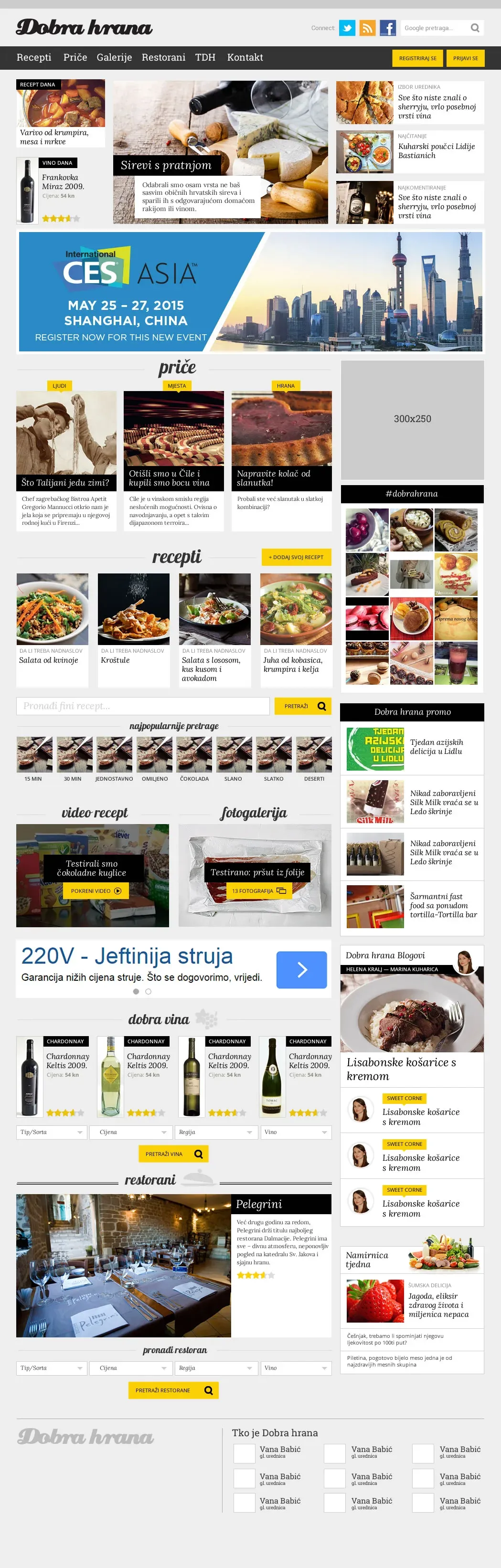 Dobra hrana – gastro portal