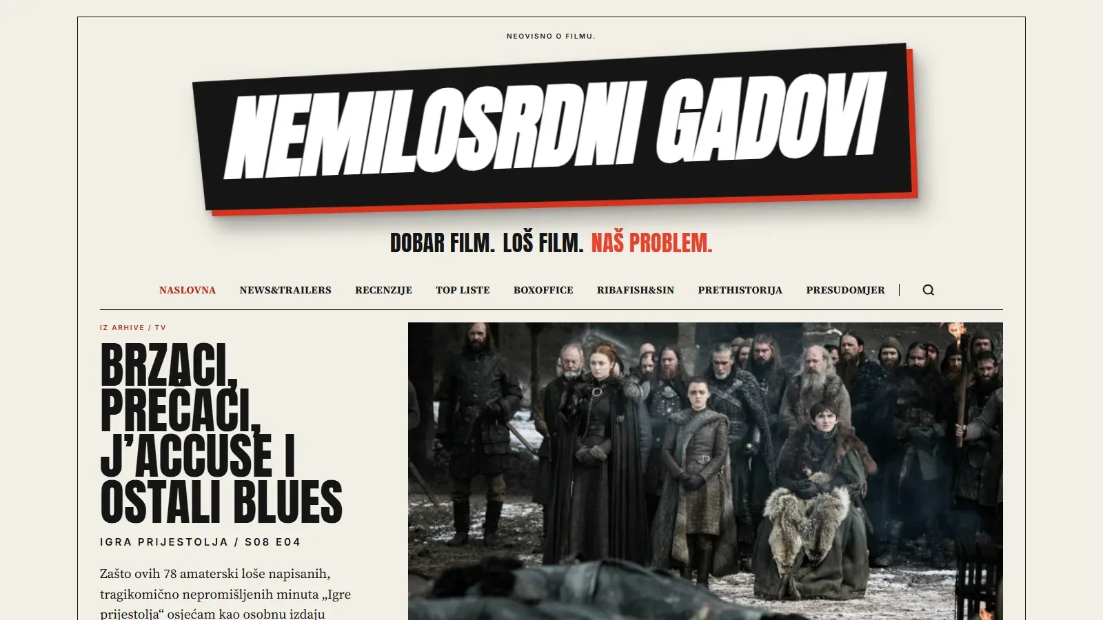Nemilosrdni gadovi