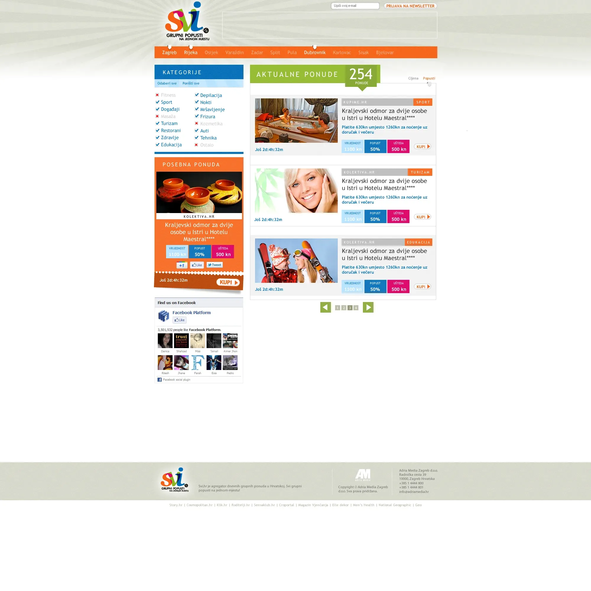 Svi.hr – agregator grupnih popusta