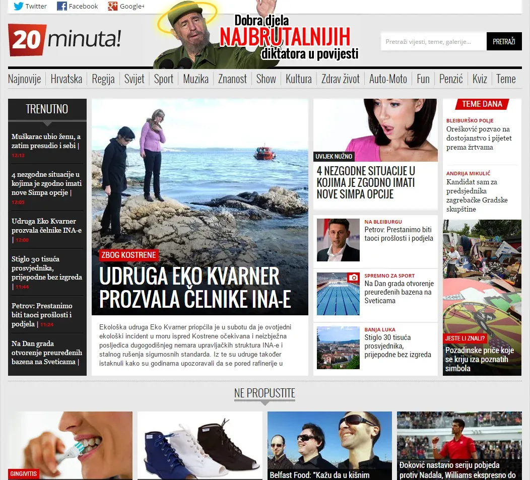 20minuta.hr – news portal